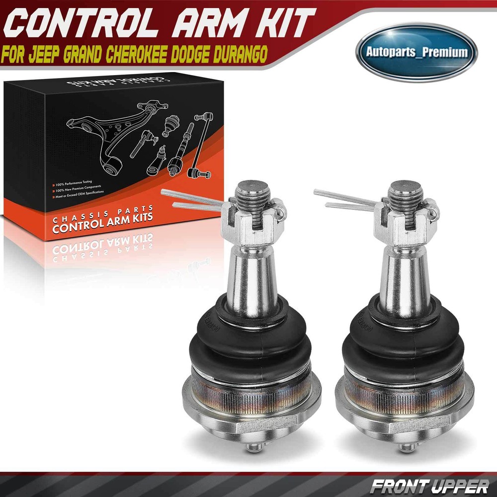2Pcs Front Upper Side Ball Joint for Dodge Durango Jeep Grand Cherokee 2011-2015