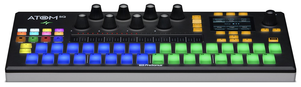 PRESONUS ATOM SQ Hybrid MIDI USB Keyboard Pad Ableton Production DJ Controller