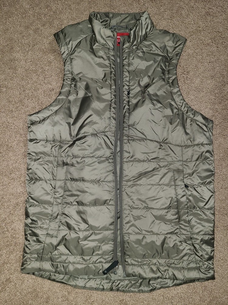 Badlands Men's Ultralight Packable Vest in Stone - Size Medium