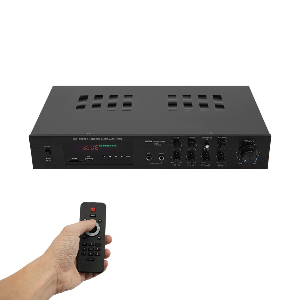 Bluetooth Amplifier, Audio Power Amplifier, Amplifier With Remote Control