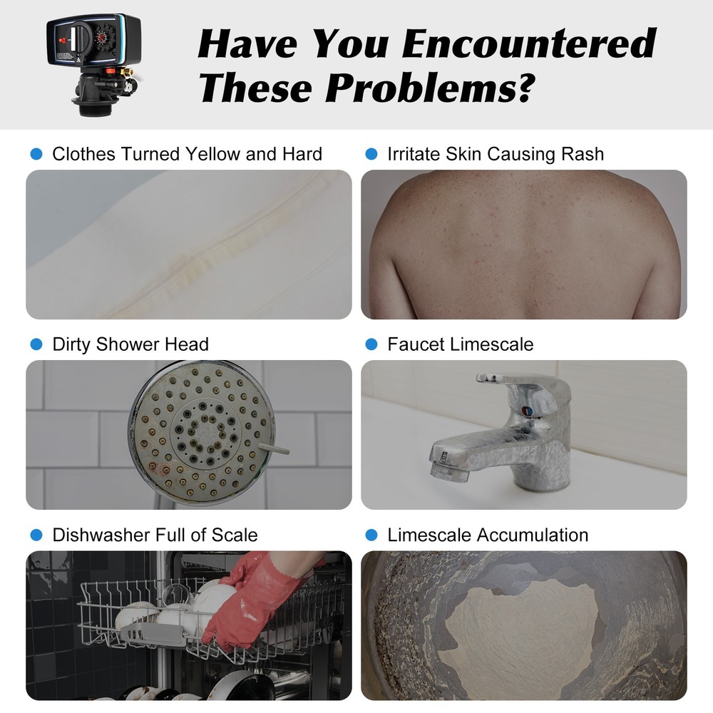 Automatic Fleck 5600 12 Day Control Timer Valve For Water Filter Softener Resin!