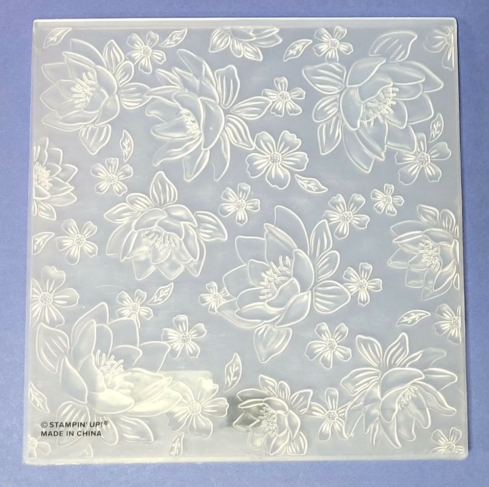 Stampin' Up! LAYERED FLORALS 3D embossing folder