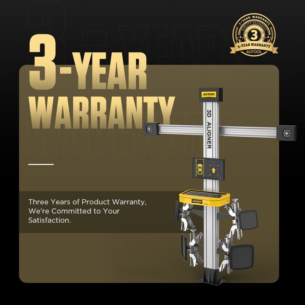 AUTOOL 3D Wheel Alignment Machine Wheel Aligner Car 4-Wheel Alignment System