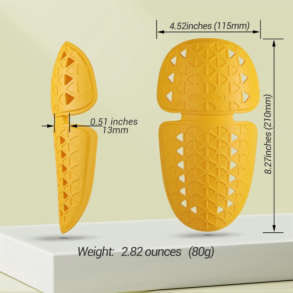 Motorcycle Armor Insert Pads CE Level 2 Motorcycle Protector CE Armor for Mot...