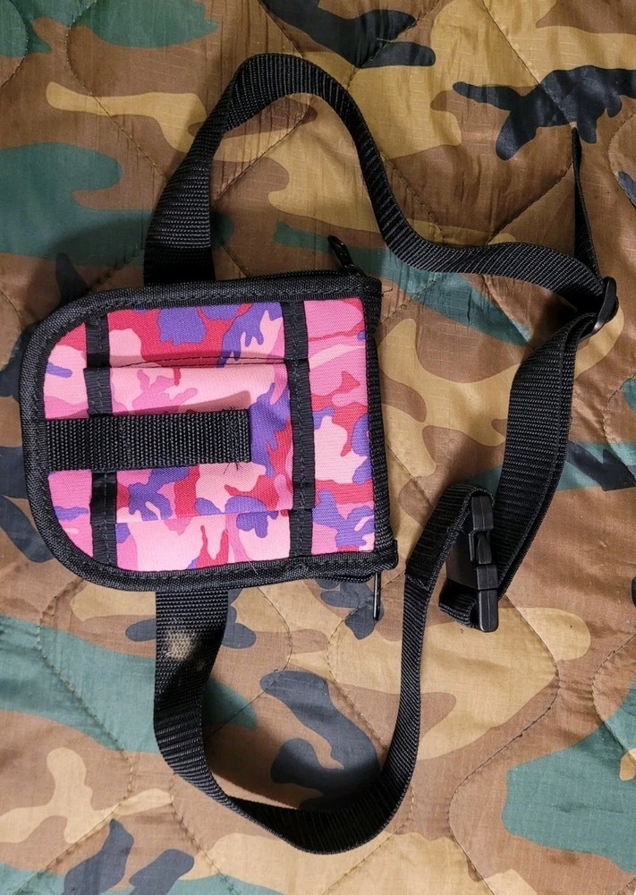 CE Case Pink Camo Zip Case With Nylon Belt