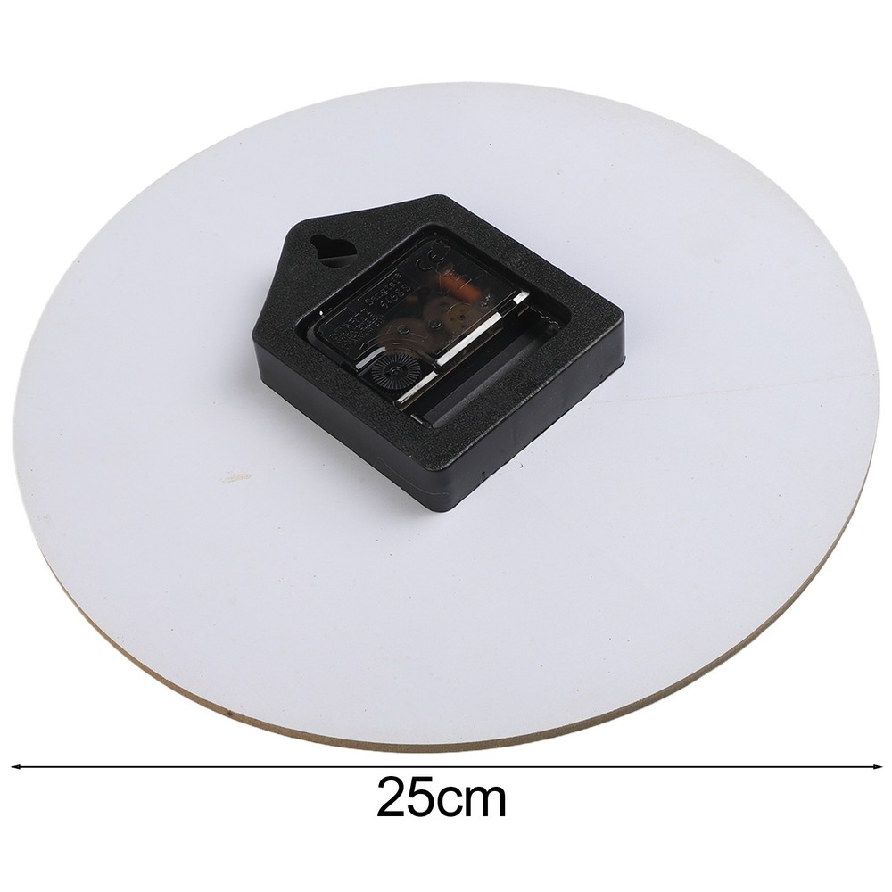 Silent Battery Operated Wall Clock in Beach Blue for Kitchen Timekeeping