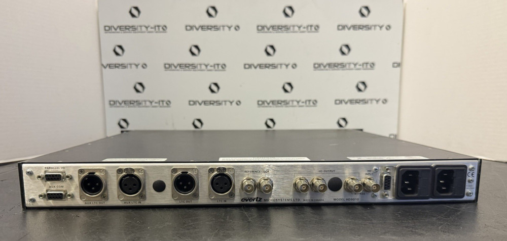 Evertz HD9010TM HD Time Code Master Reader Generator System