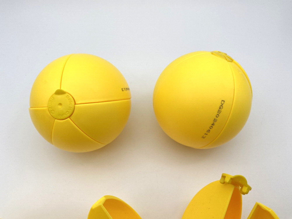 4 EMPTY Zuru 5 Surprise Mini Brands Yellow Balls Capsules