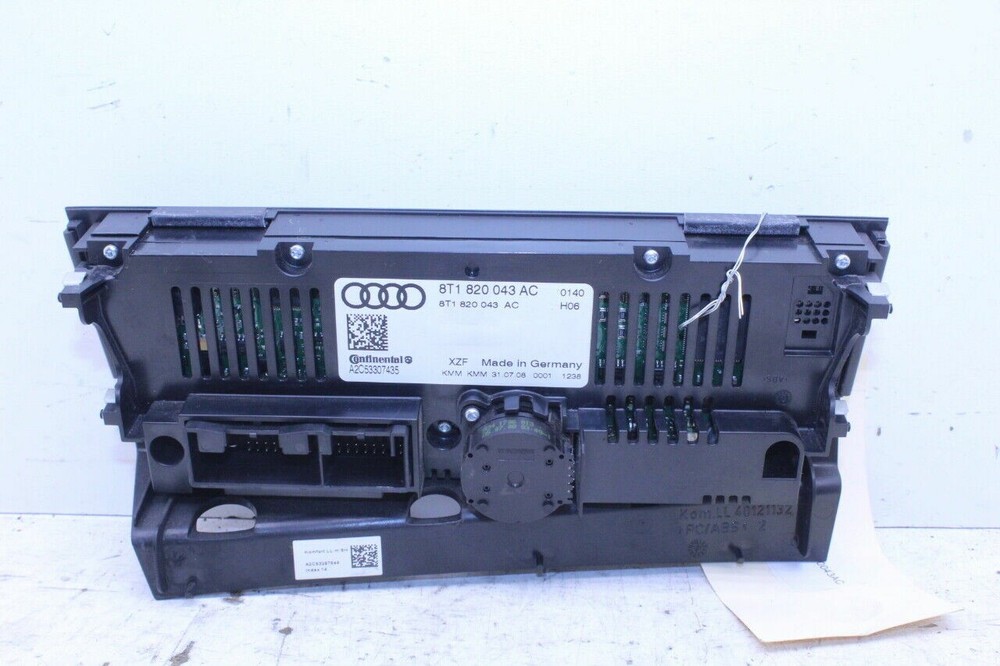 2009-2010 Audi A4 A5 S4 S5 Climate Temperature Control Panel OEM