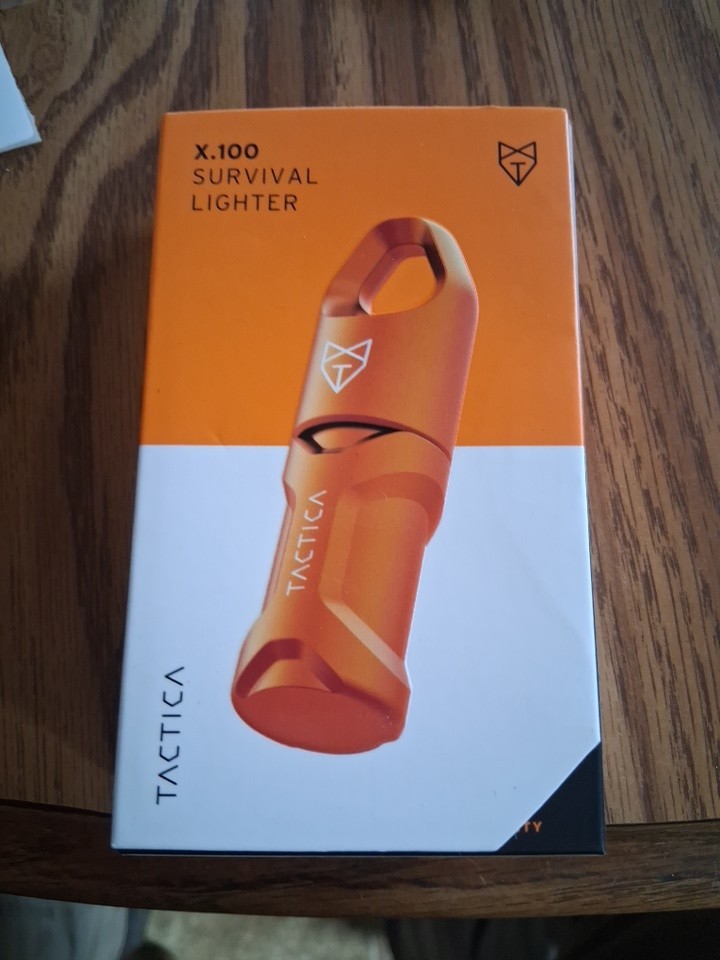 TACTICA X.100 SURVIVAL LIGHTER Weatherproof