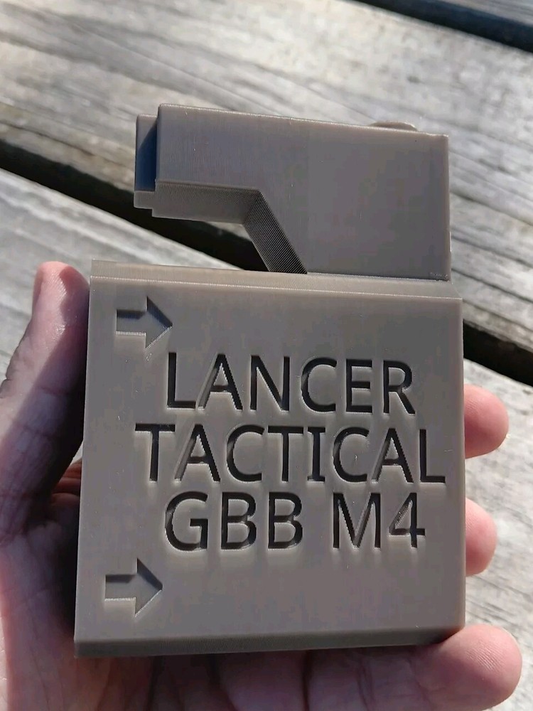Lancer Tactical M4 GBBR Airsoft Odin Speedloader Adapter Tan
