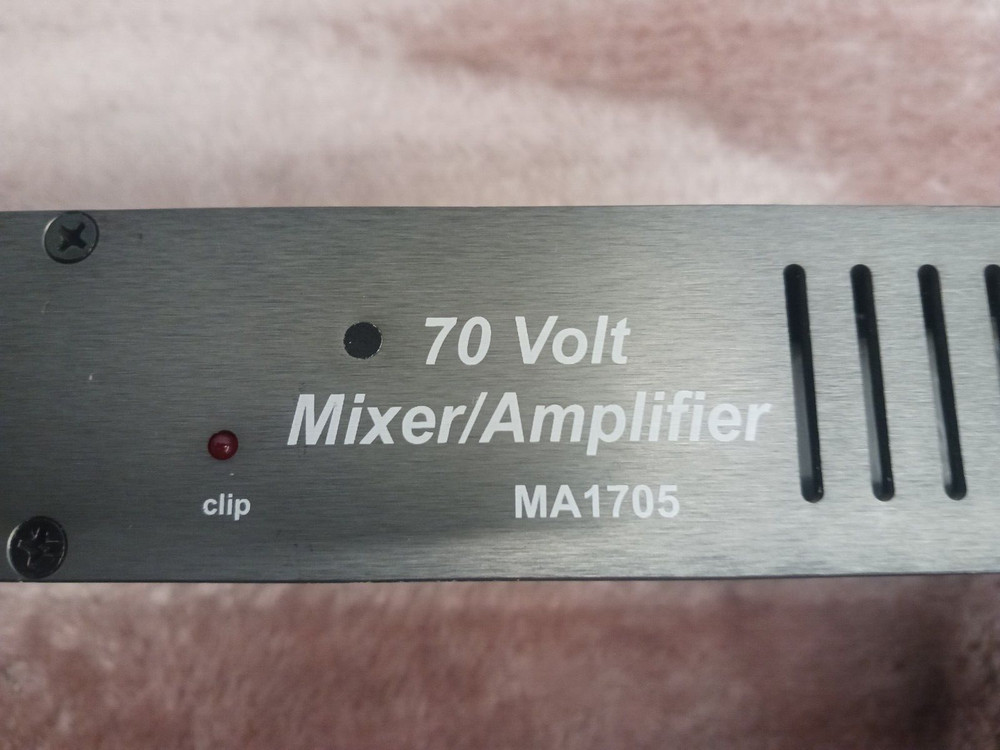 1X Rolls 70 Volt Mixer/Amplifier MA1705
