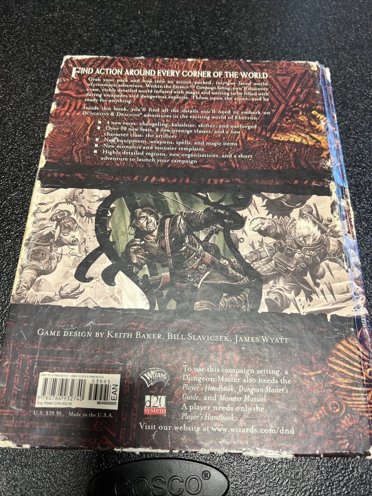 dungeons and dragons Ebberron Campaign Setting