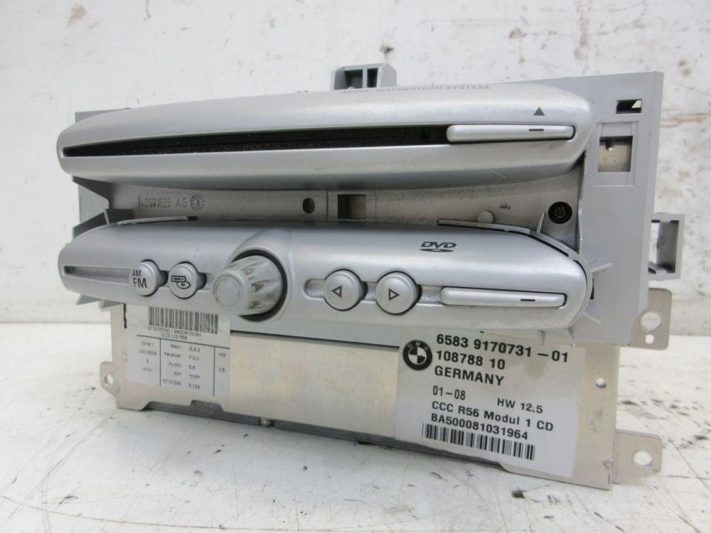 Radio/Navigation System - Combination DVD Player Us-Version Code Not Available