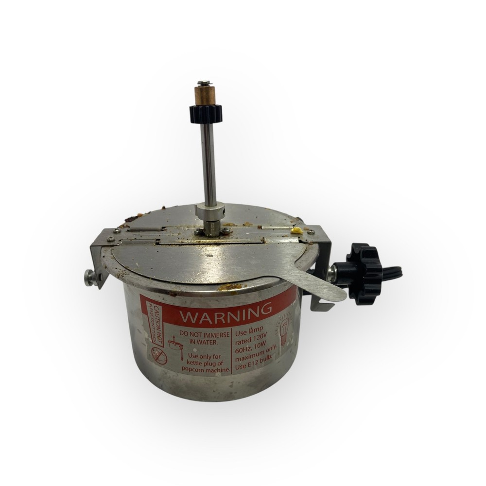 🍉 2.5 Oz Replacement KETTLE FOR Nostalgia KPM508 Popcorn Maker WORKS EUC