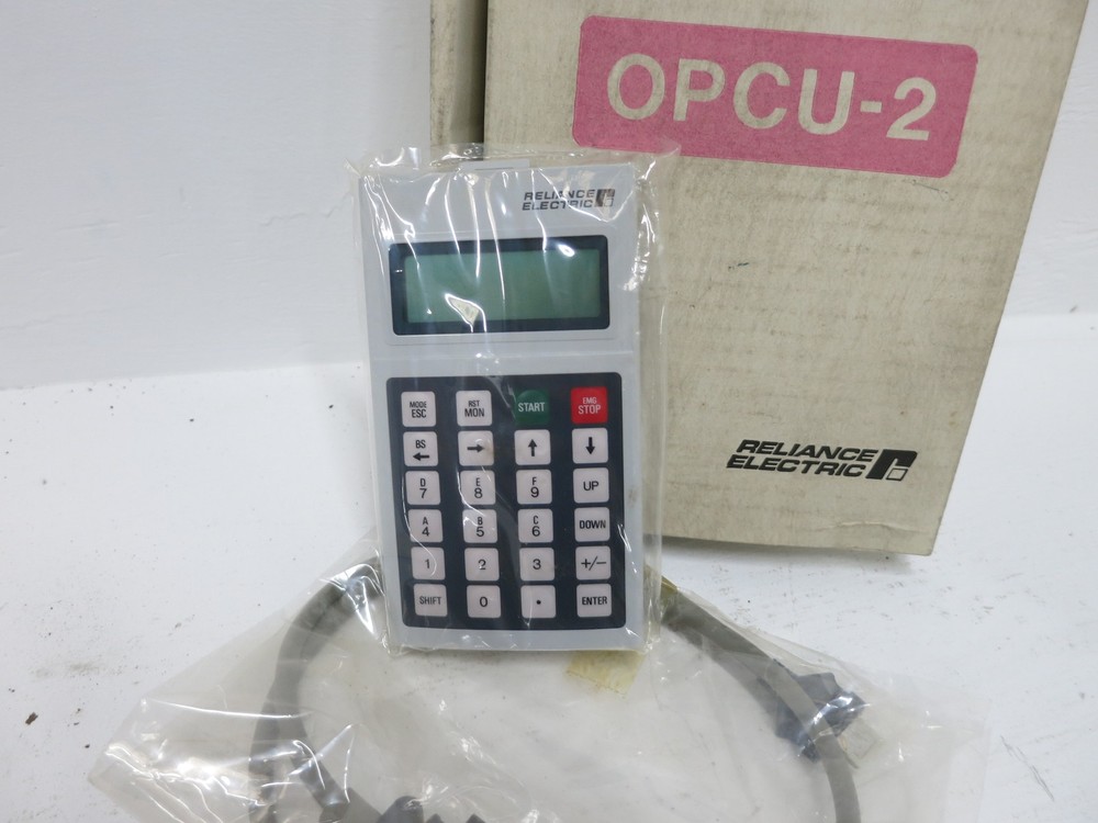 NEW Reliance Electric OPCU-2 VZ3000 Operator Terminal Drive Keypad Controller