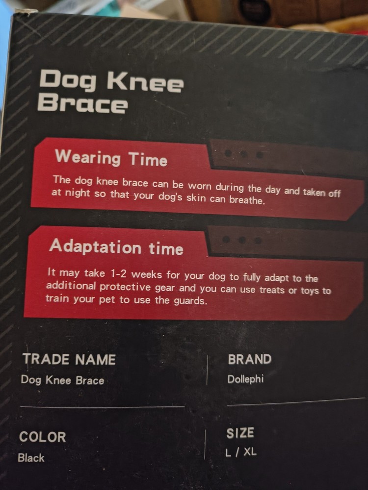 Knee Brace For dogs Back Leg