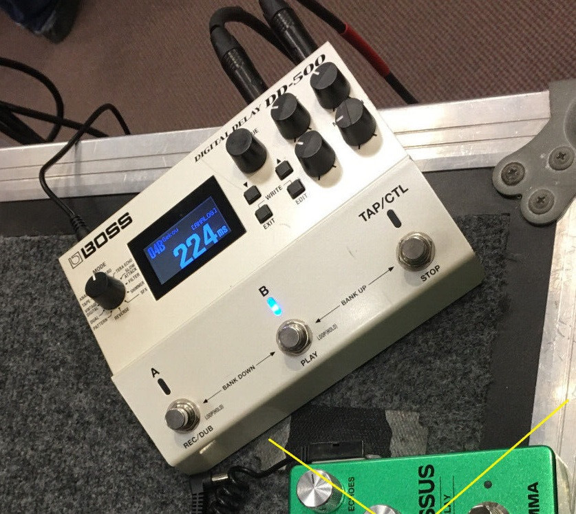 Boss DD-500 Digital Delay Guitar Effects Pedal #2351