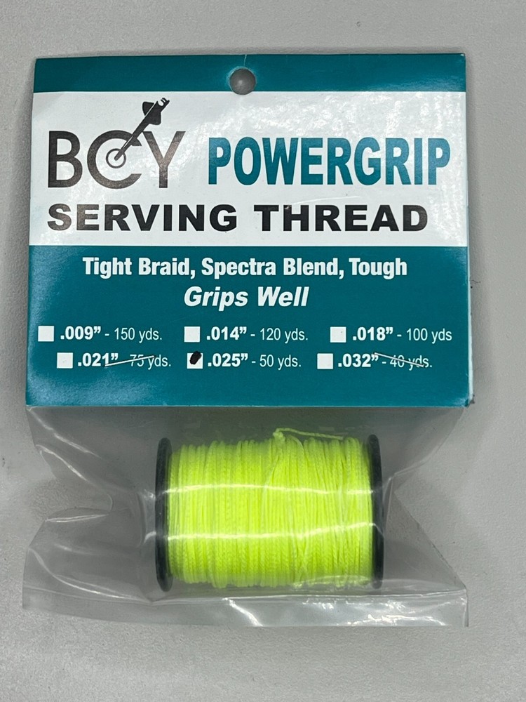 BCY .025 Powergrip Serving