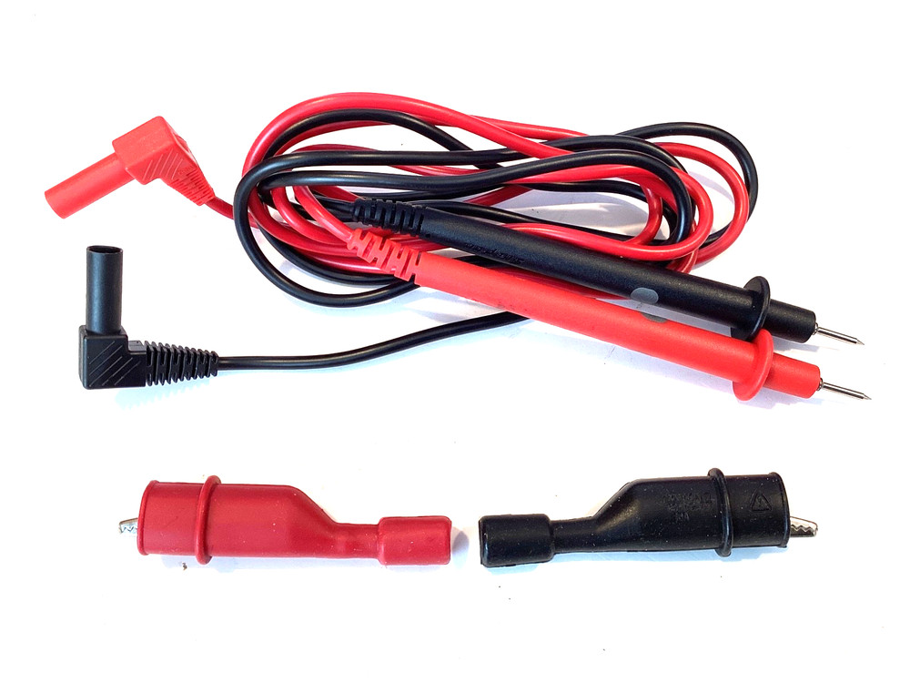 Snap On Auto Ranging Digital Multi Meter Kit Leads Pouch Manual EEDM504D MINT