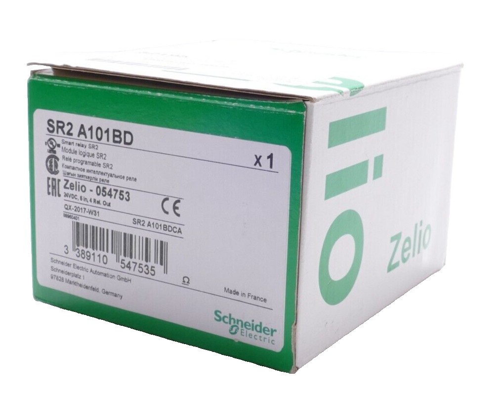 Schneider SR2 A101BD Zelio Logic Module SR2A101BD | 054753-