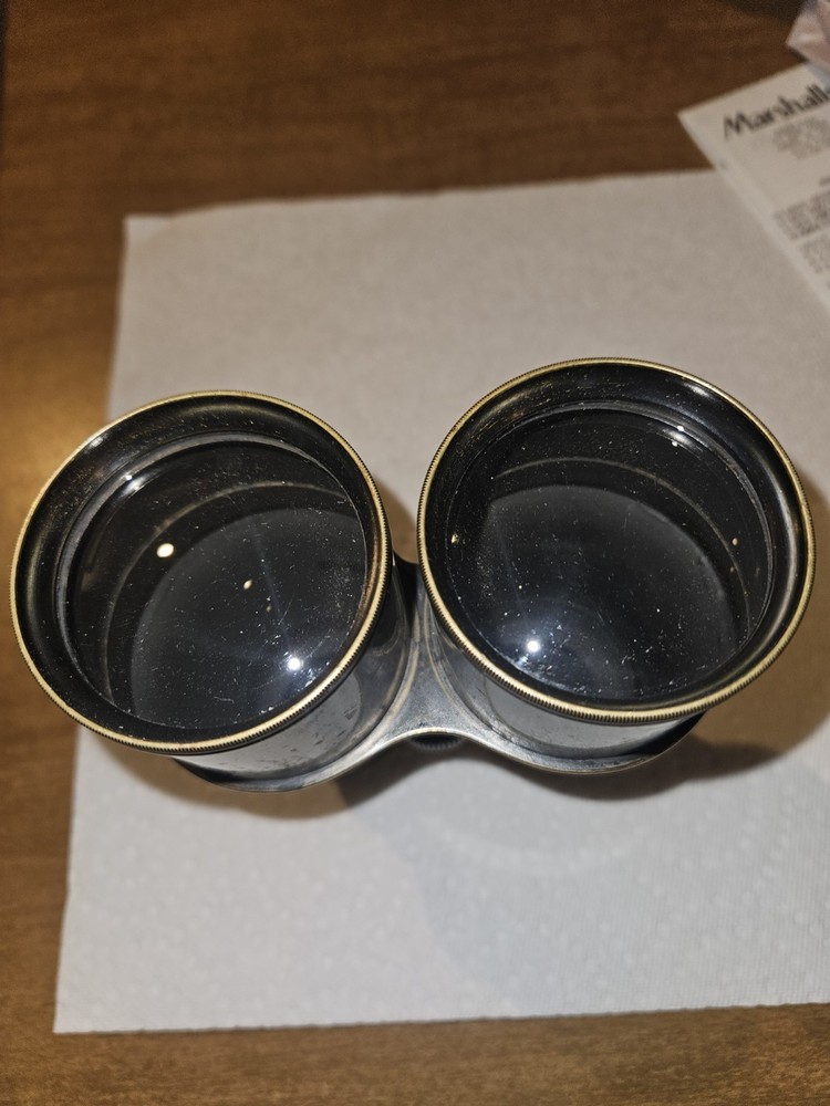 WORLD WAR 2 Binoculars CAVANCE & CO PARIS Vintage WW1 Nice
