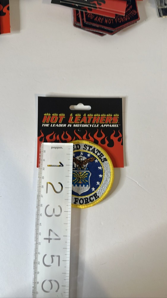 US Air Force Seal 3" Embroidered Patch Biker Jacket