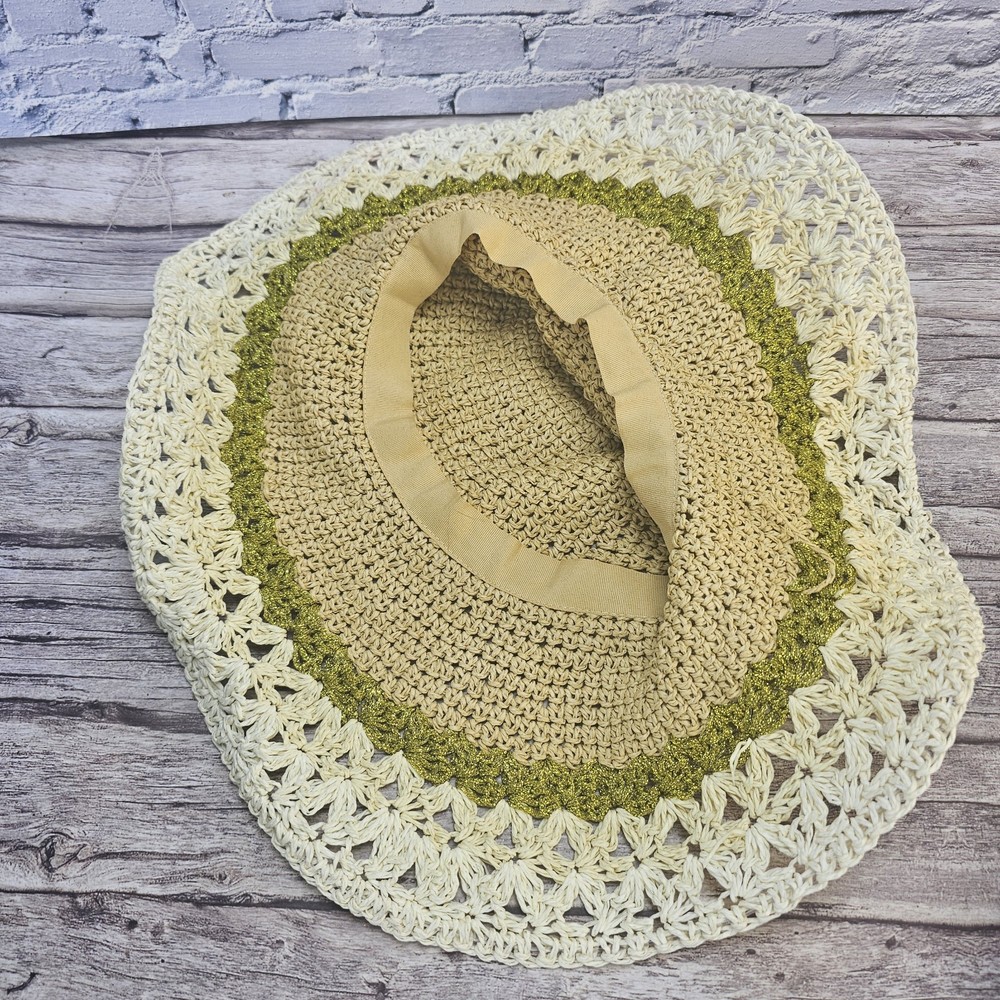Floppy Straw Hat Summer Hat Beach Hat Hippie Boho Hat