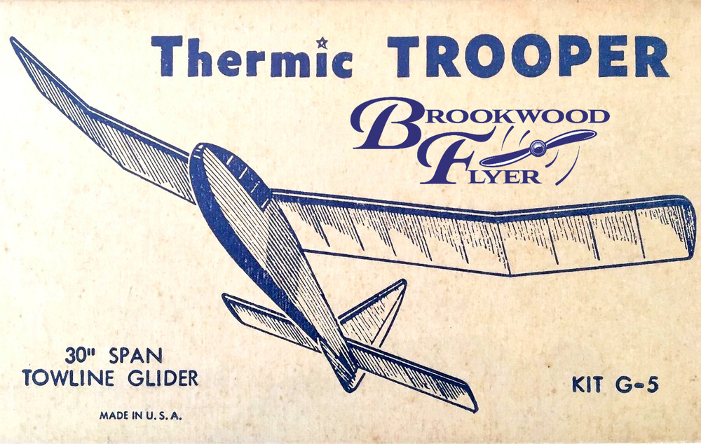 Jasco TROOPER GLIDER PLANS + PATTERNS in 100% & 150% Sizes Model Airplanes