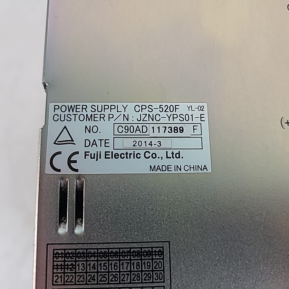 Yaskawa CPS-520F JZNC-YPS01-E Power Supply Unit
