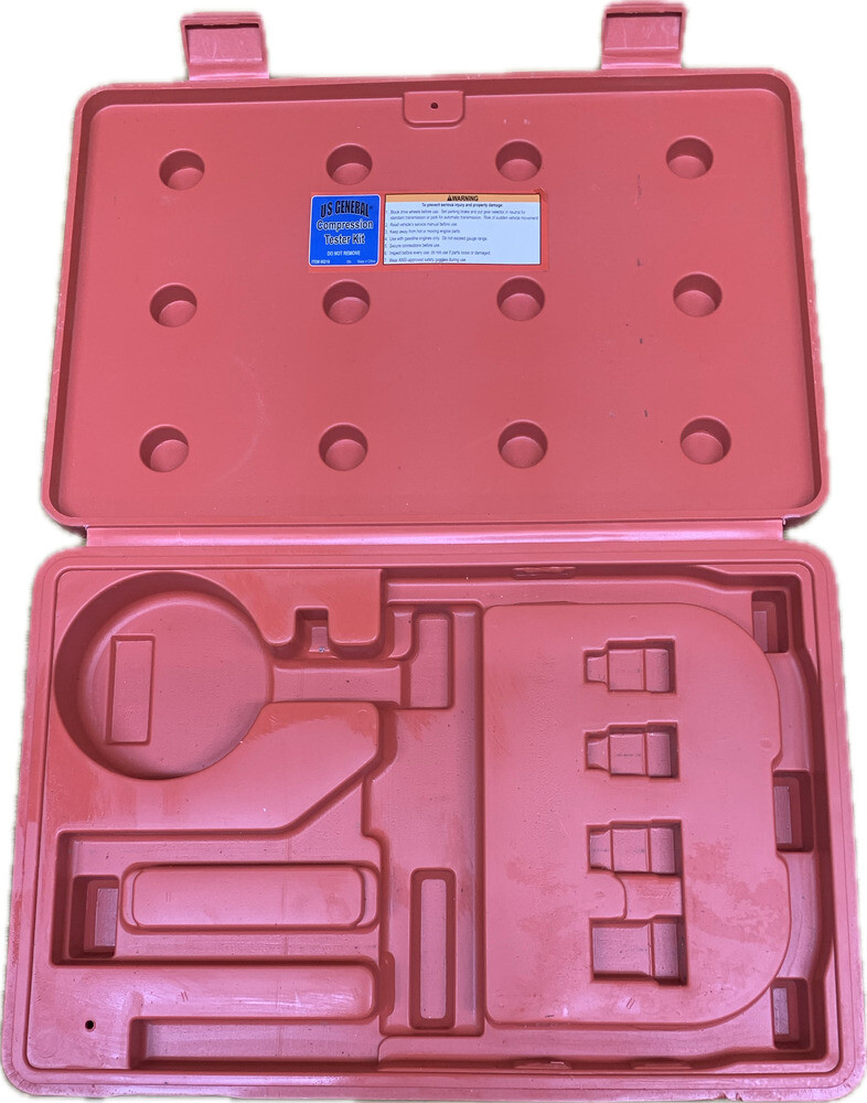Used U.S. General Compression Tester Kit 66216 - Complete Set (9286725)