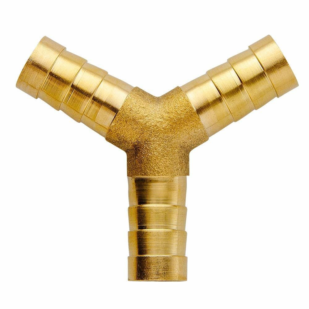 5/16" Barb OD Y Shaped 3 Ways Fitting Intersection Split Splicer Union Adapter