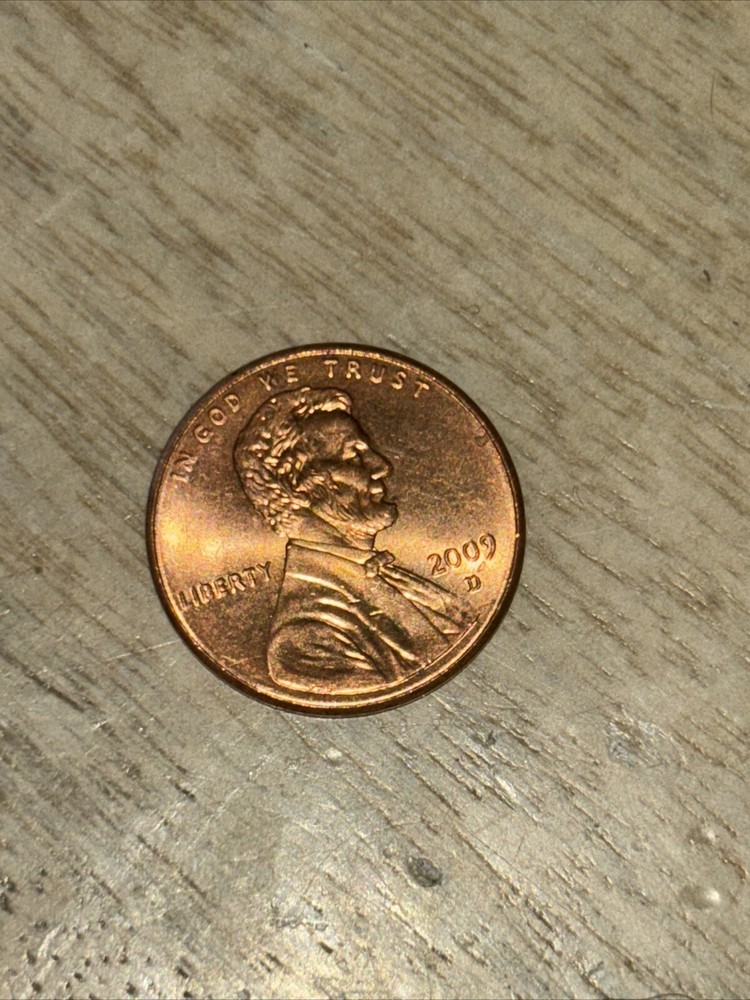 Four Lincoln Cent Stamp Pennies 2009