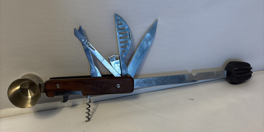 Esquire Network 9 IN 1 COCKTAIL MULTI TOOL, BARTENDER MUST HAVE KITCHEN ITEM