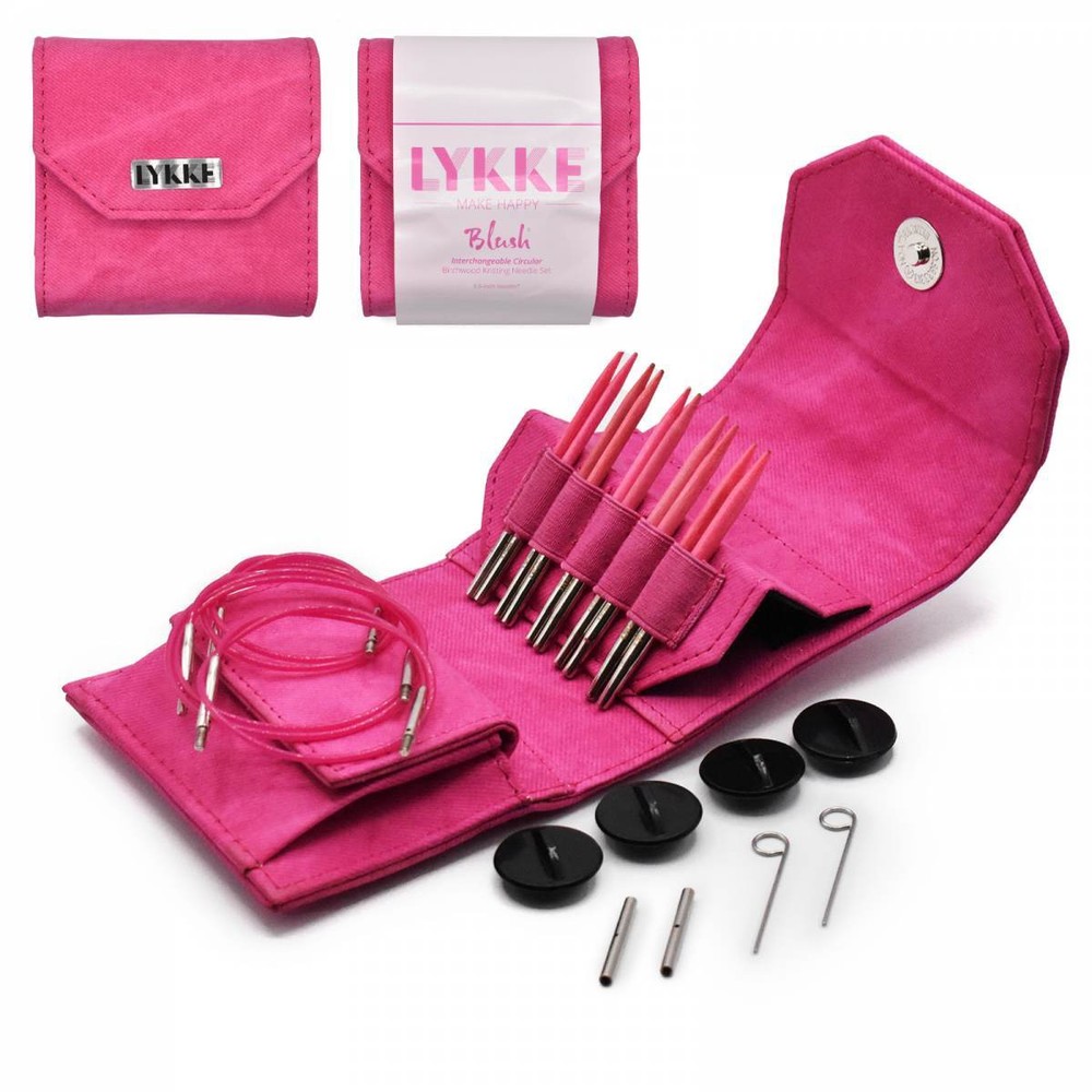 Lykke Starter Sets; 3.5" Interchangeable Knitting Needle Tips