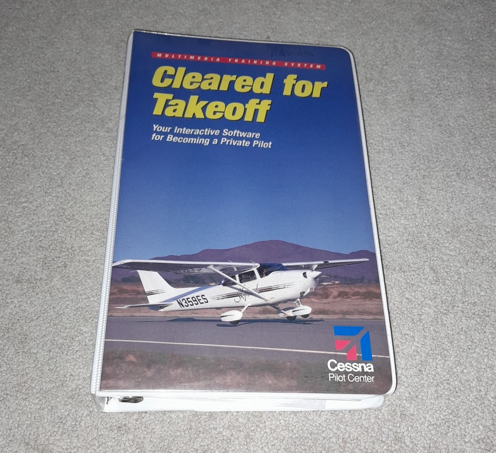 Cessna Private Pilot Cleared For Take Off Books & Multimedia Training Discs