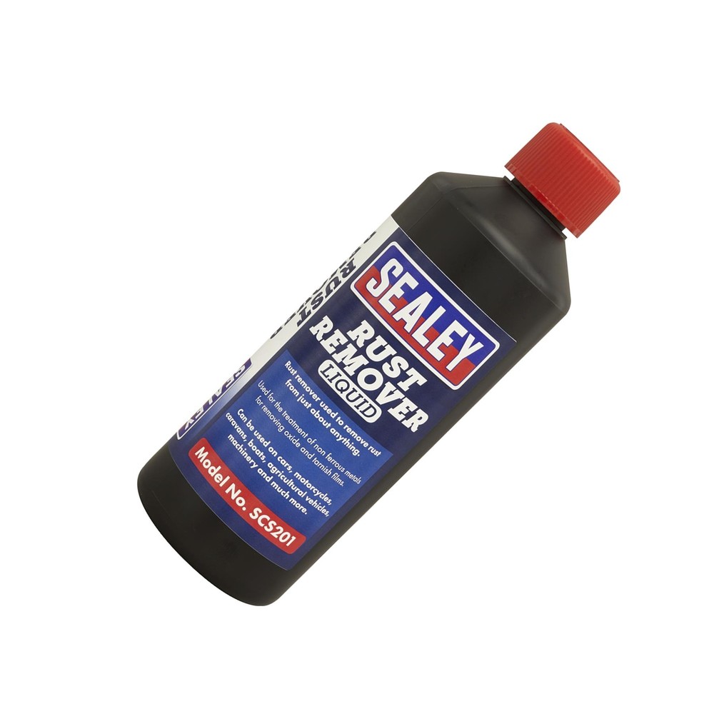 Sealey Rust Remover Liquid For Removing Oxide And Tarnish 500ml SCS201