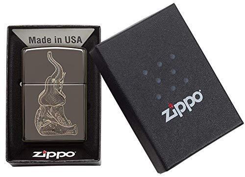 Zippo Zentangle Elephant Pocket Lighter
