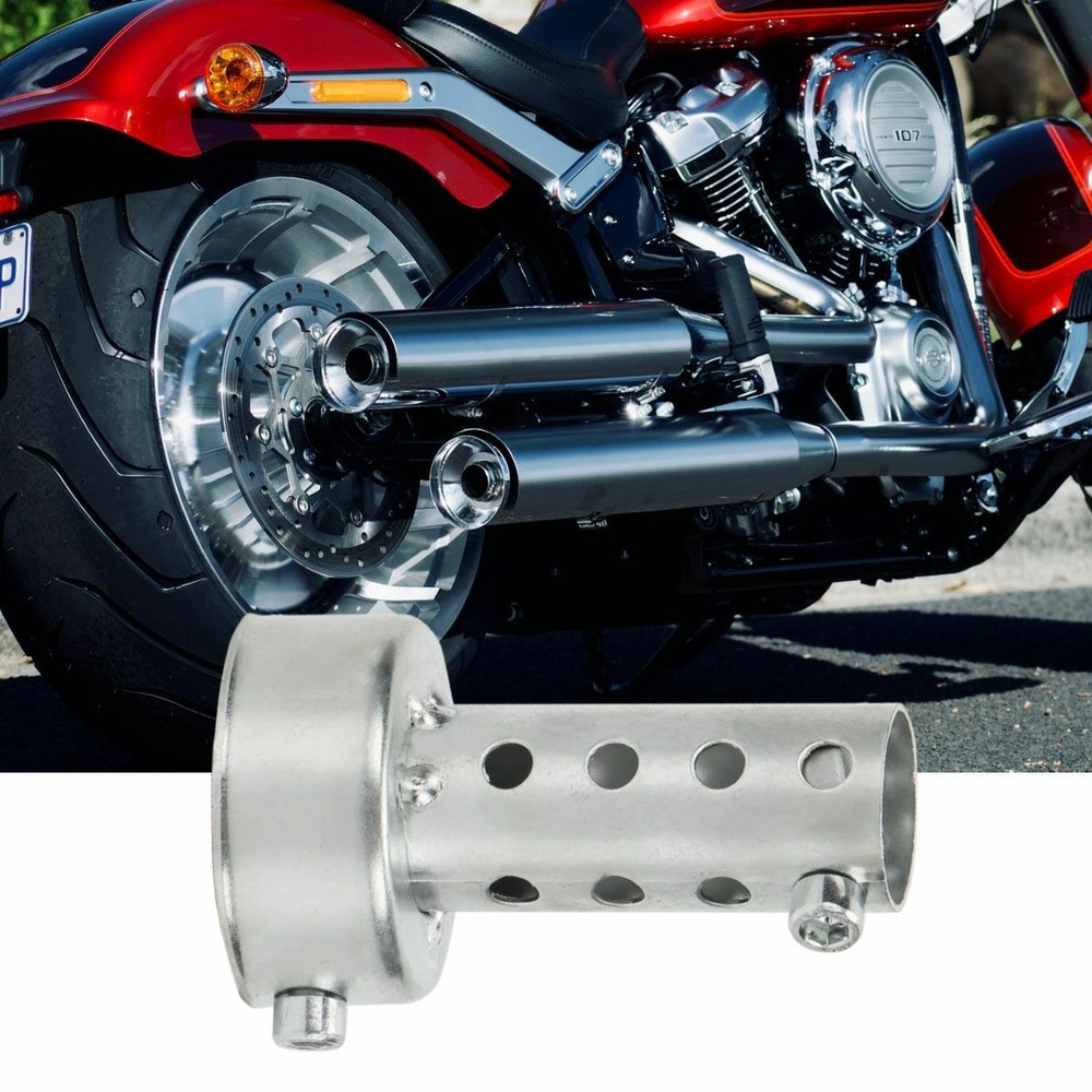 2 Universal Motorcycle Exhaust Can Muffler Insert Baffle DB Killer Silencer 48mm