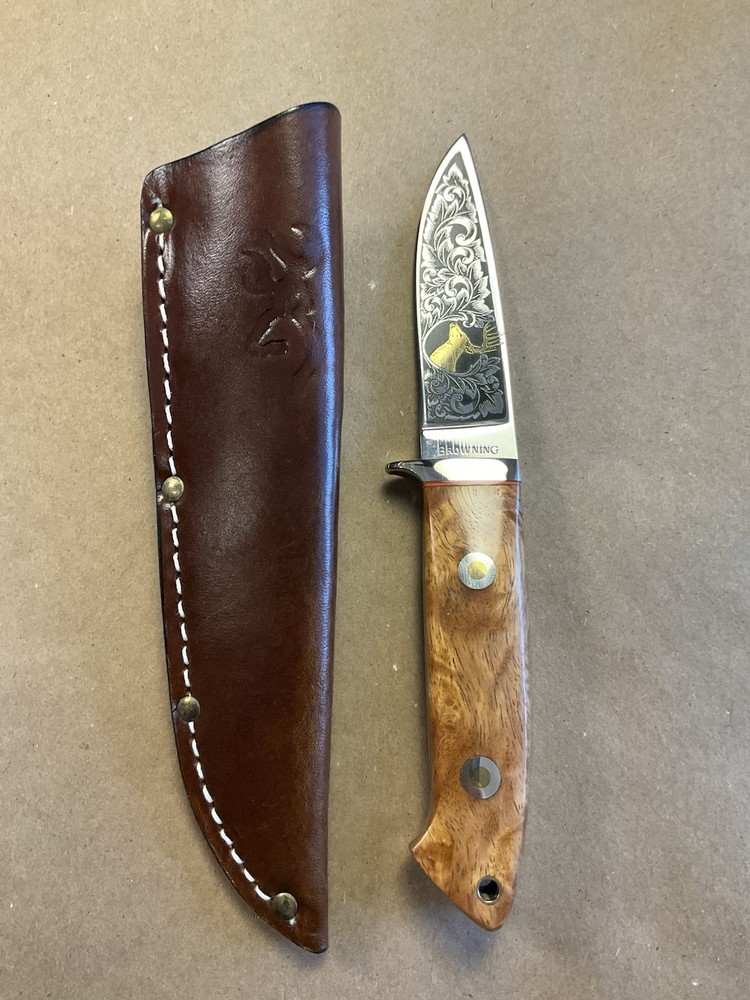 Vintage Browning Model 104 Fixed Hunting Knife ~ Japan