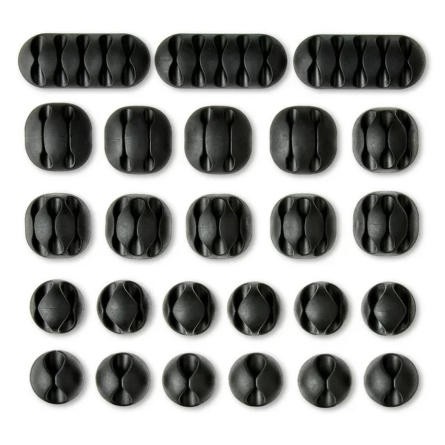 Hyper Tough Multipurpose Cord Routers 25 Count