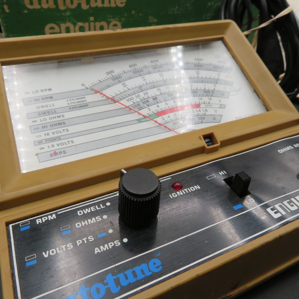 VTG Auto-Tune Mechanic Auto Engine Analyzer Model 4507 Complete w/box 1982