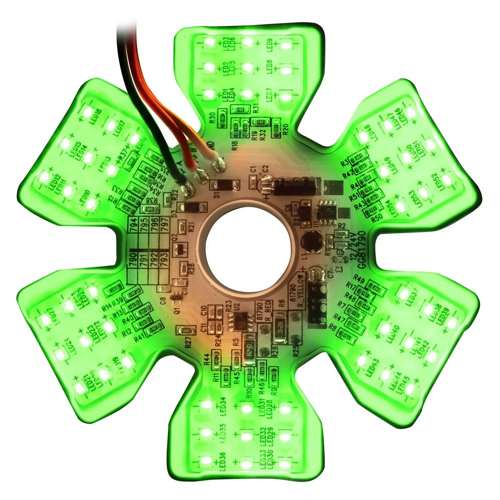 (1) Red/Green 54 LED Duel Function Air Cleaner Light For Peterbilt Kenworth