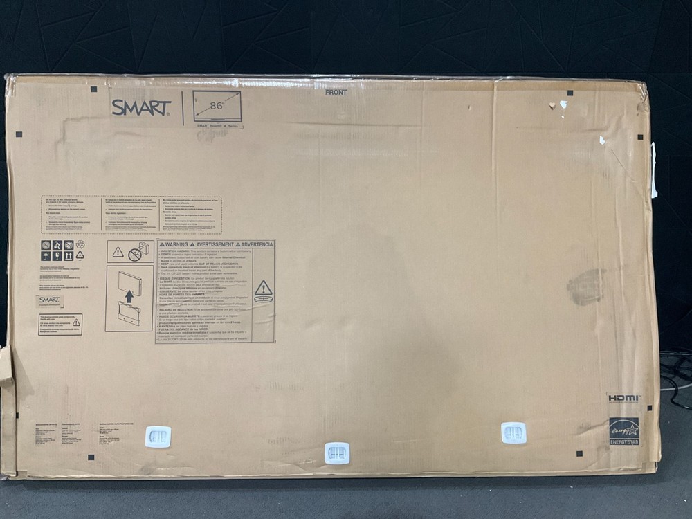 Smart Technologies Smart Board M086-V5 Pro 86" Interactive Display 4K M586-V5-P