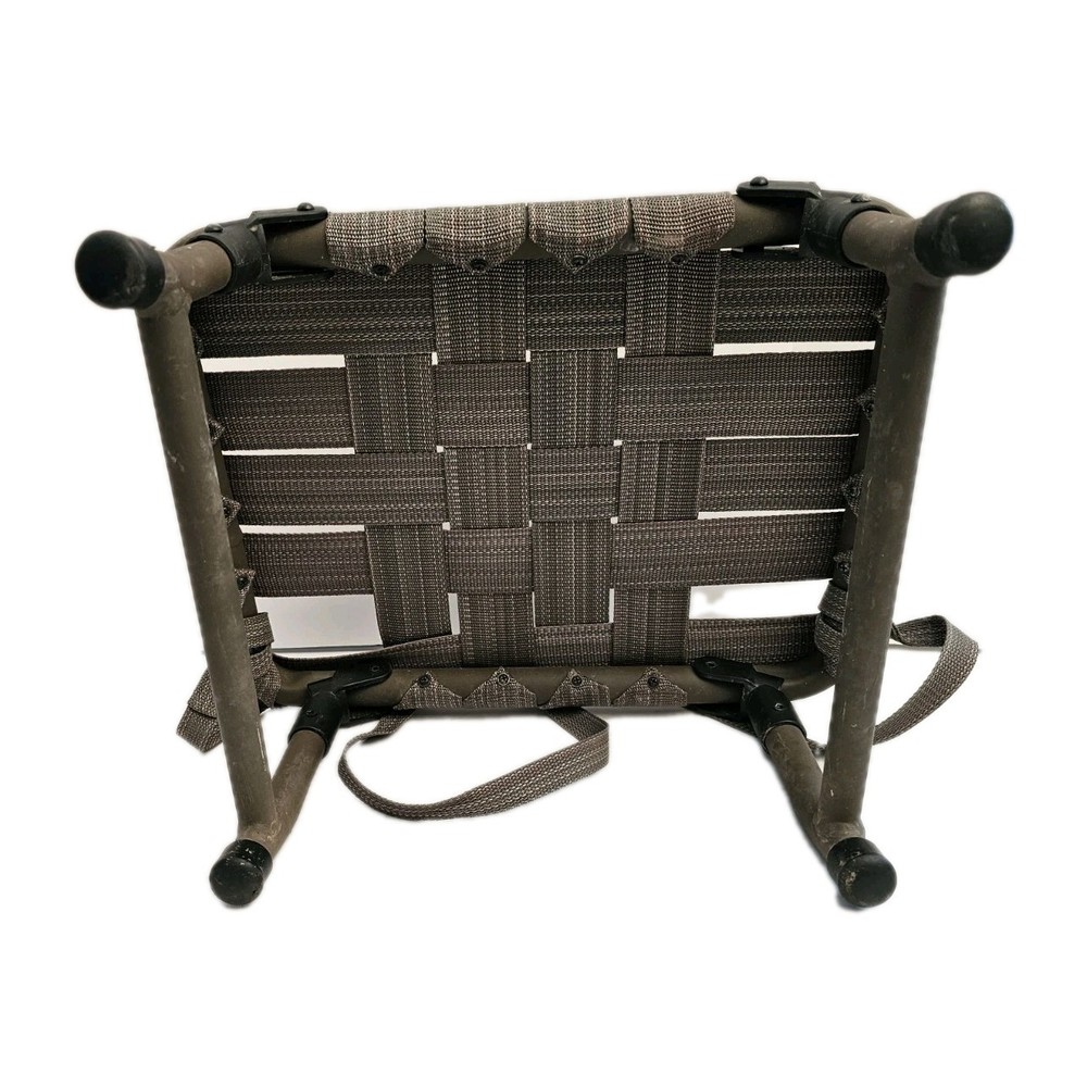 HS Strut Seat with Folding Legs 2" Nylon Webbed Seat