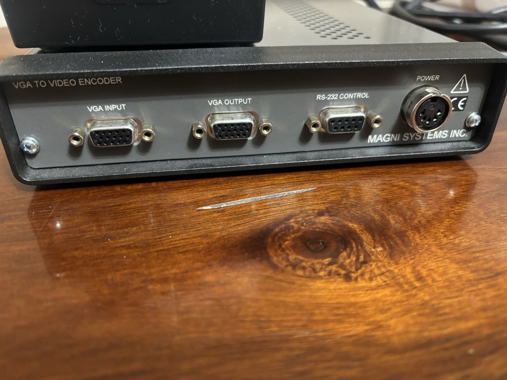 Vintage Magni PCVID-2430 Scan Converter Magnicoder Pro Original Box