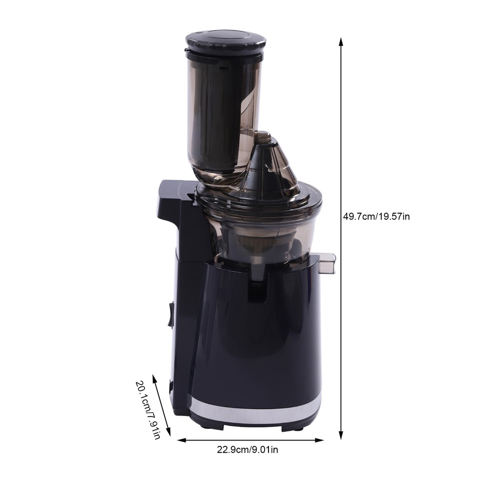 Kitchen Juicer Masticating Juicer Machine Squeezing Fruit Extractor Juicer 250W