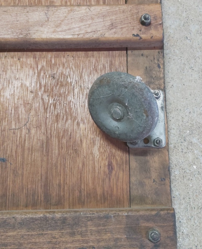 Vtg Mac Tools Wooden Creeper Dolly