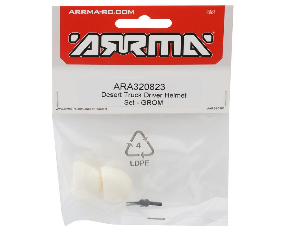 Arrma Mojave Grom Driver Helmets (2) [ARA320823]
