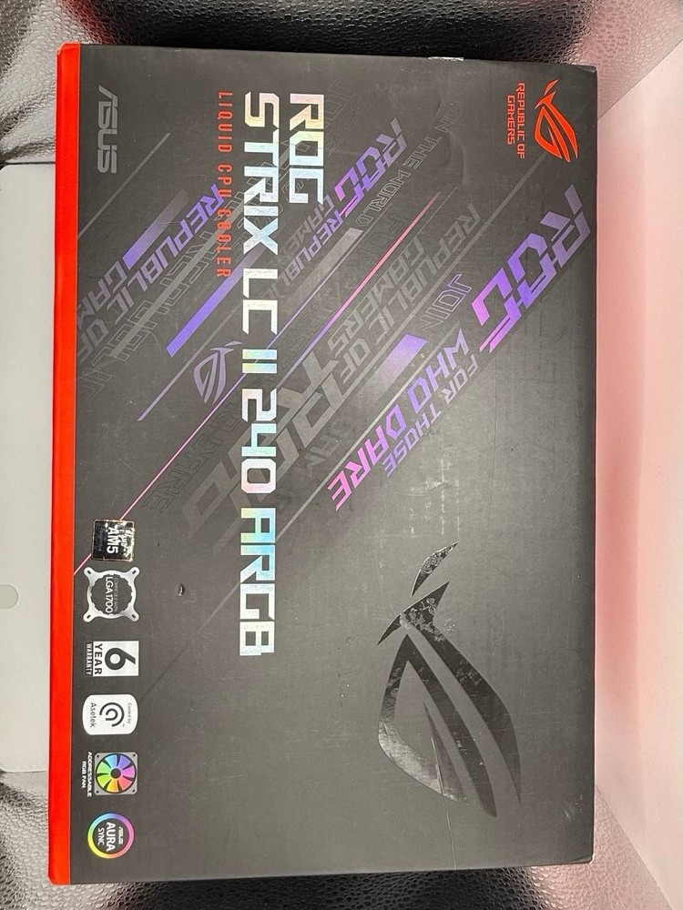 ASUS ROG Strix LC III 240 ARGB Processor Liquid cooling Black